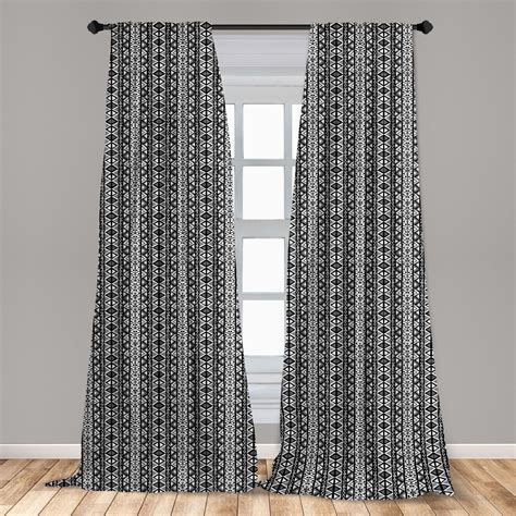 gray boho curtains